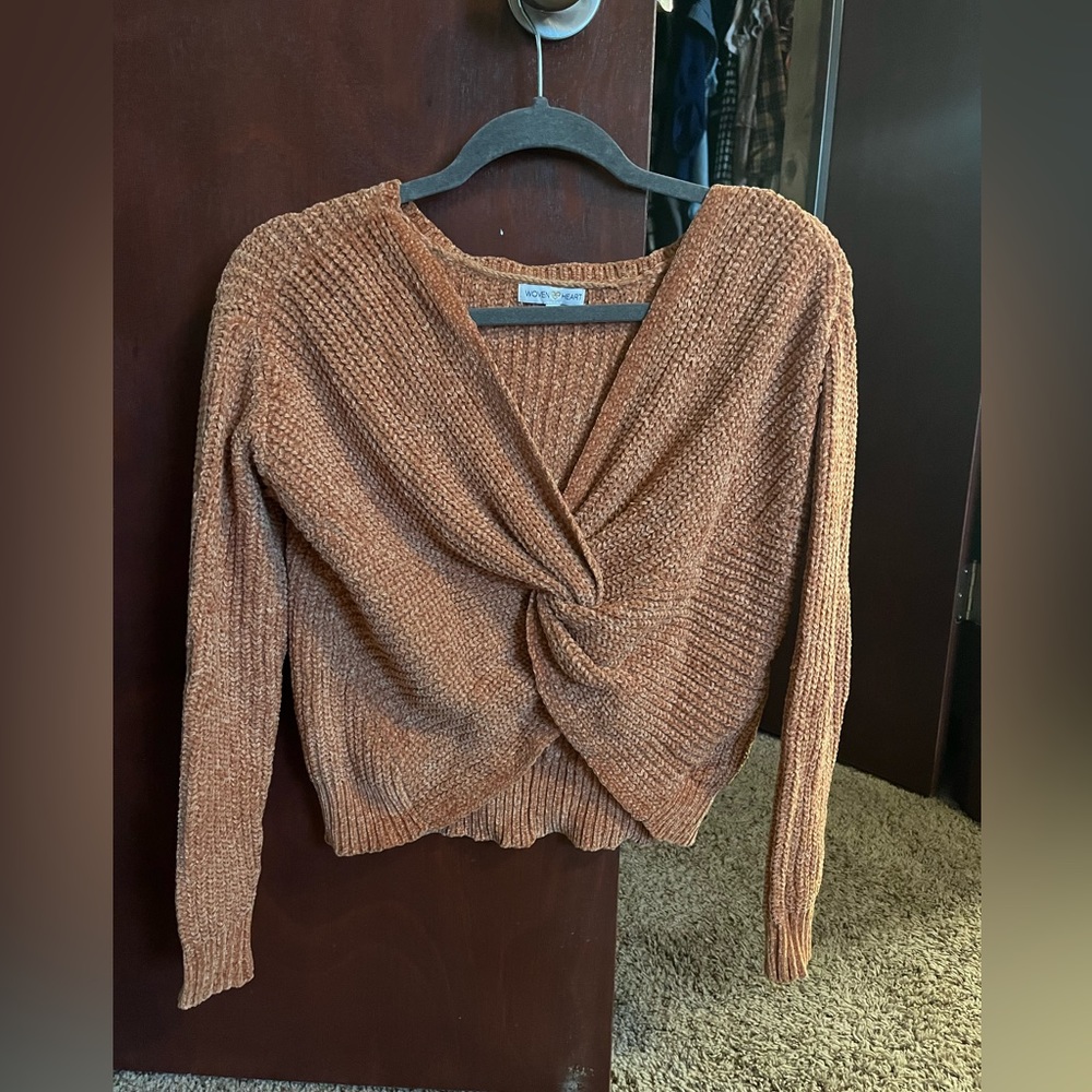 Very Soft, Yellow Ochre Girls Sweater